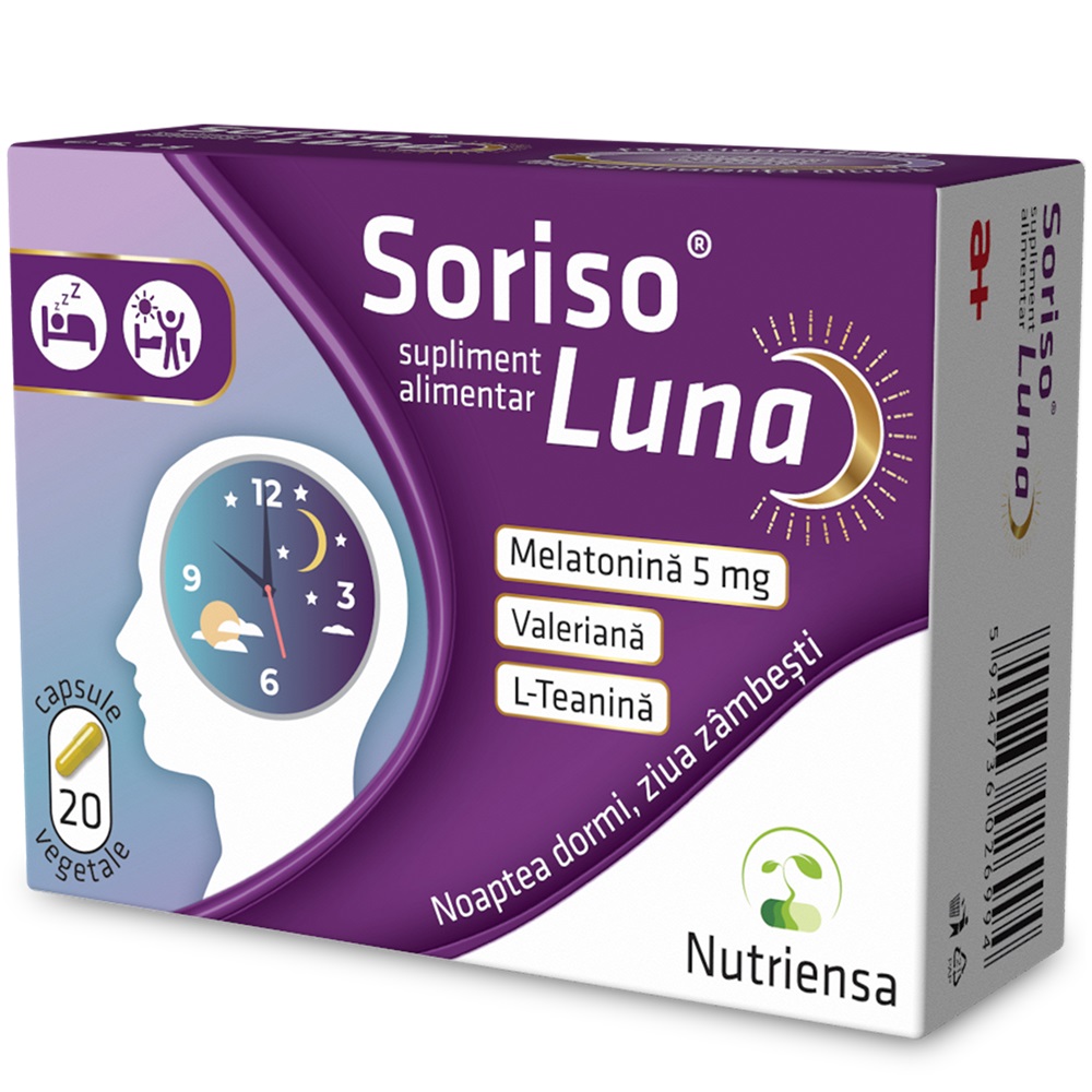 Soriso Luna, 20 capsule, Antibiotice SA