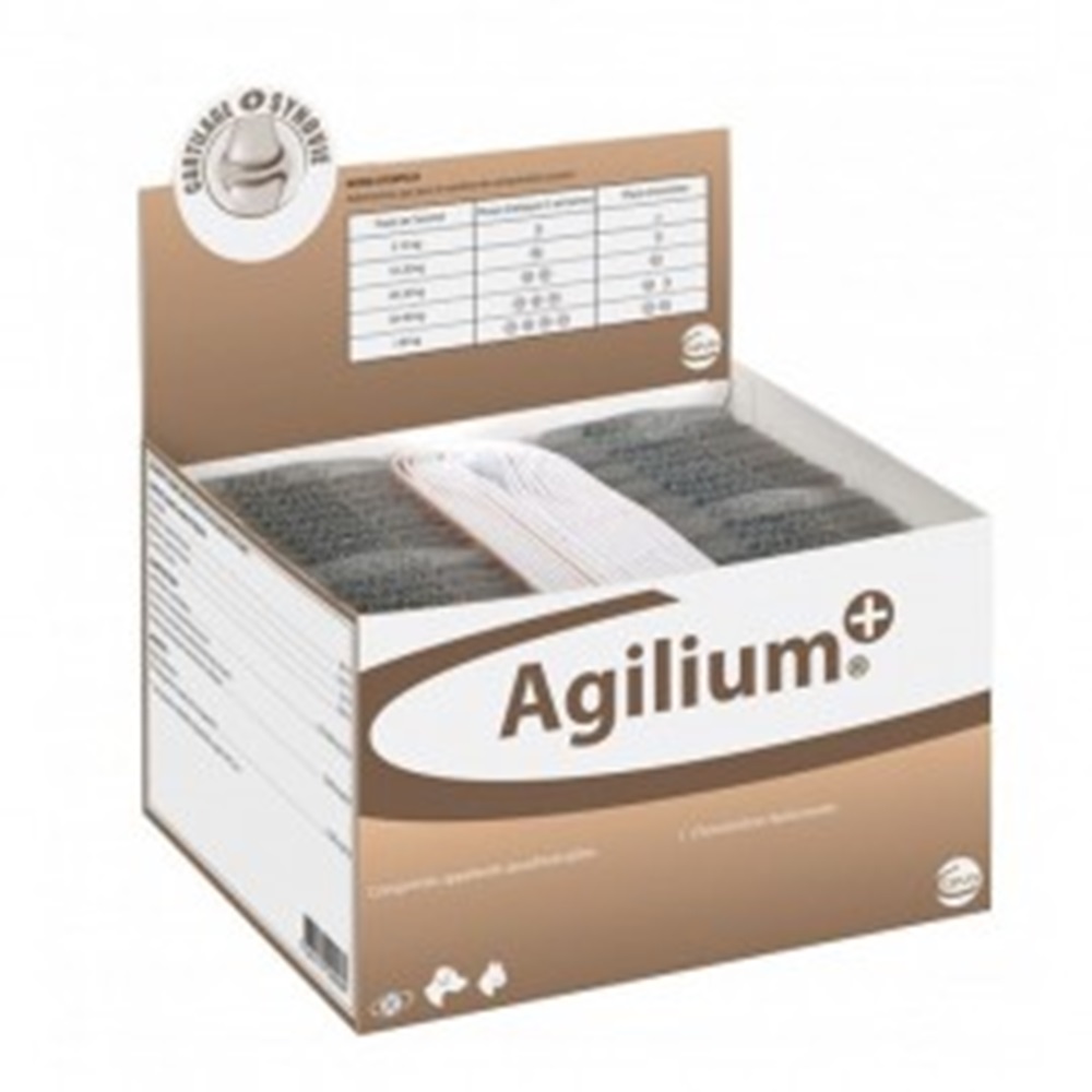 Supliment pentru sustinerea metabolismului articular la caini si pisici Agilium Plus, 10 tablete, Ceva Sante