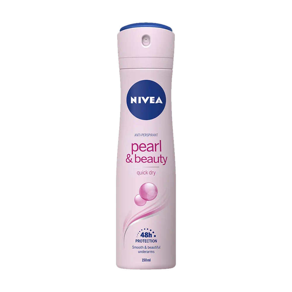 Deodorant spray pentru femei Pearl & Beauty, 150 ml, Nivea