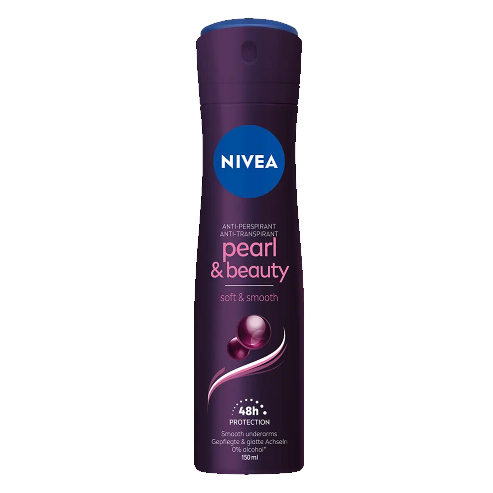 Deodorant spray pentru femei Pearl & Beauty Soft & Smooth, 150 ml, Nivea