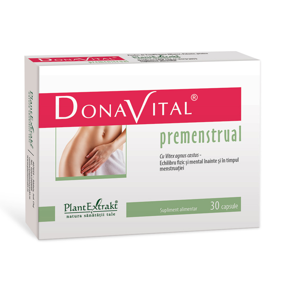 Donavital premenstrual, 30 capsule, Plant Extrakt