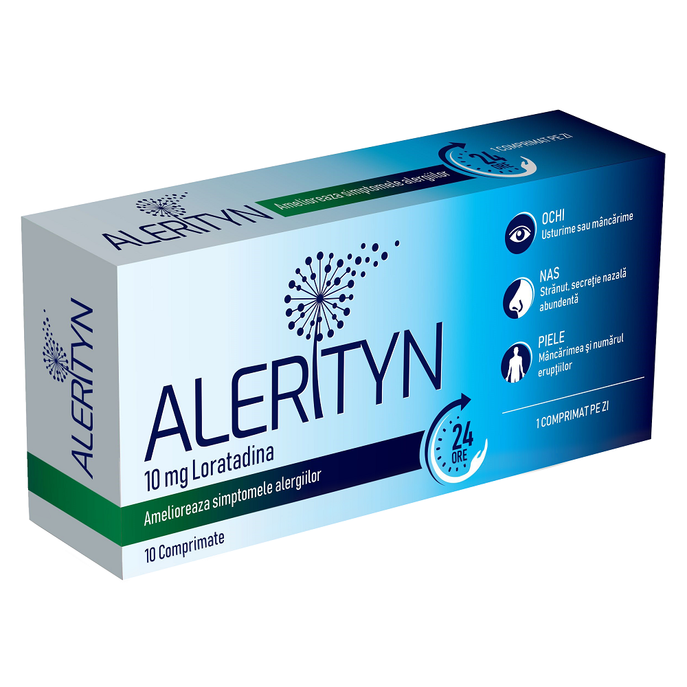 Alerityn, 10 mg, 10 comprimate, Biofarm
