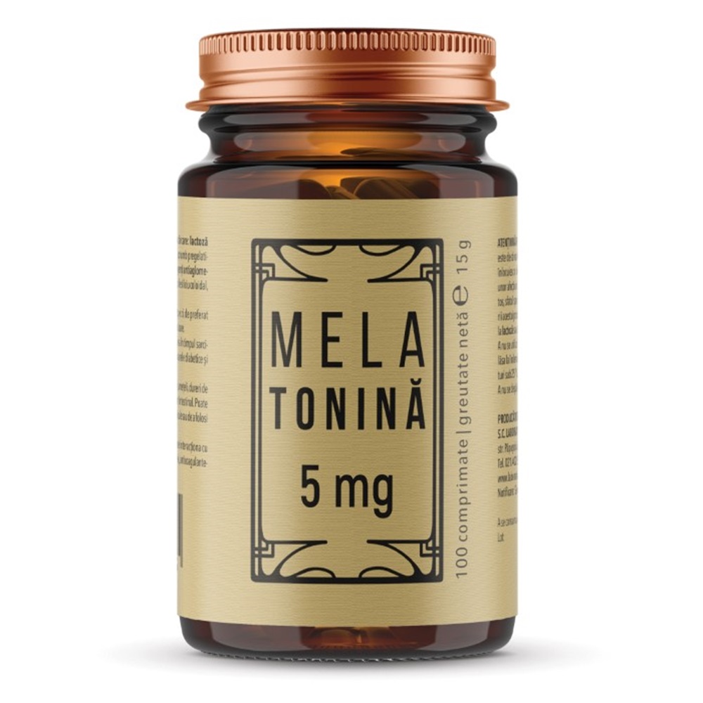 Melatonina, 5 mg, 100 comprimate, Remedia