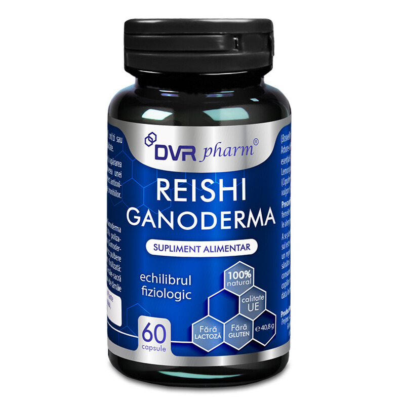 Reishi Ganoderma, 60 capsule, Dvr Pharm