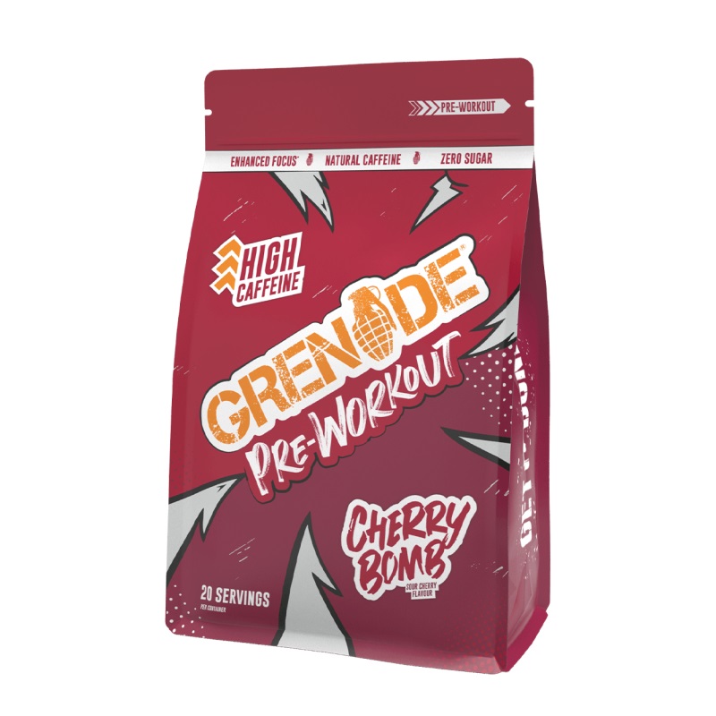 Pre-Workout Cherry Bomb, 330 g, Grenade