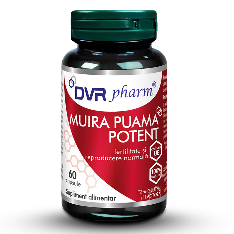 Muira Puama Potent, 60 capsule, Dvr Pharm