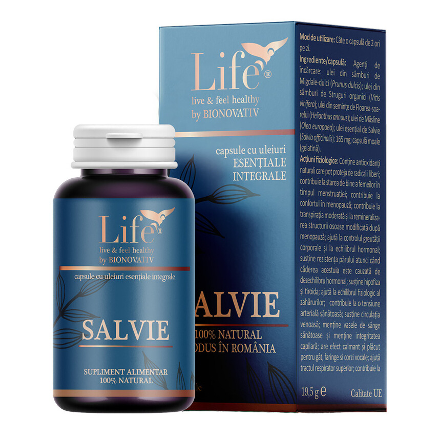 Salvie, 30 capsule, Bionovativ