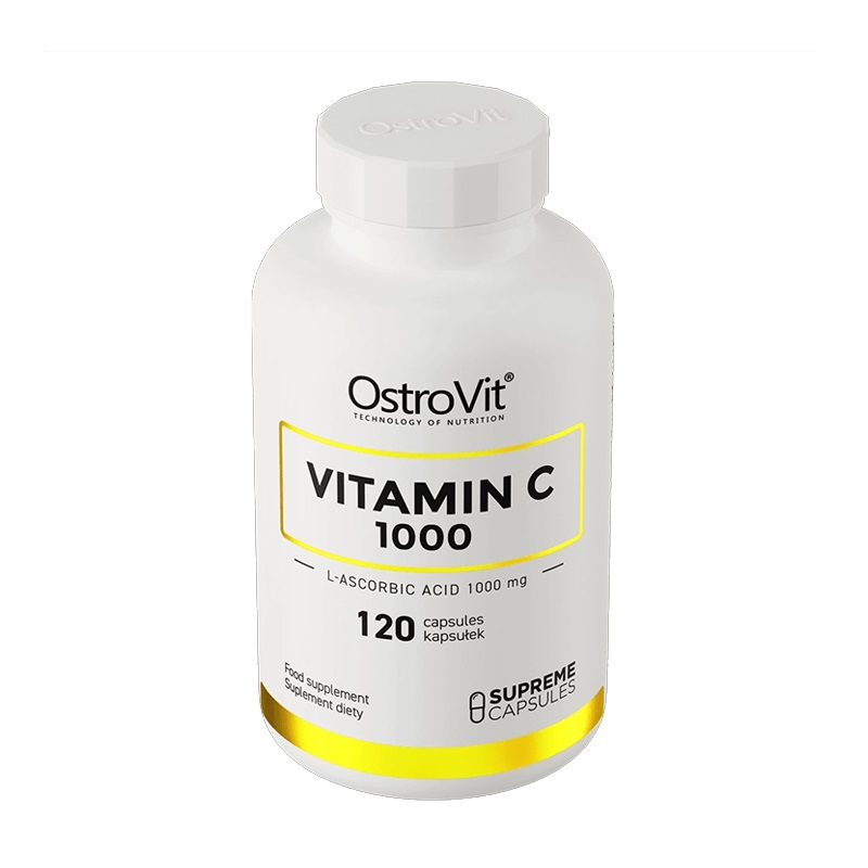 Vitamin C, 1000 mg, 120 capsule, OstroVit