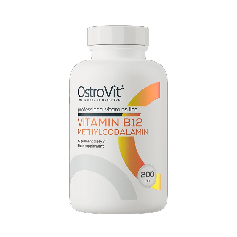 Vitamina B12 Metilcobalamina, 200 tablete, OstroVit