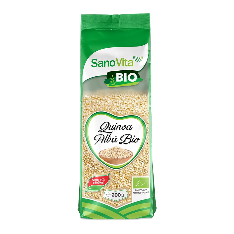 Quinoa alba Bio, 200 g, Sanovita