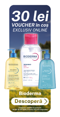 Bioderma 30 Lei Voucher in cos Mai Exclusiv Online
