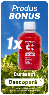 Curasept Produs Bonus Iunie-Iulie