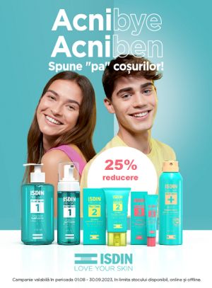 Acniben 25% Reducere August - Septembrie