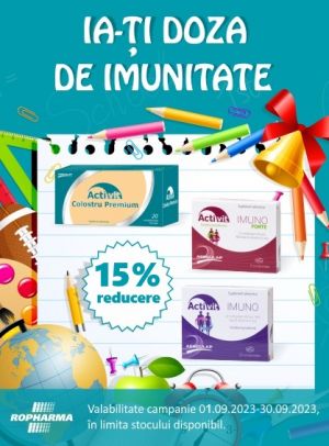 Activit 15% Reducere Septembrie