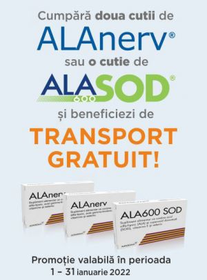 Alanerv Ala600 SOD Transport Gratuit Ianuarie