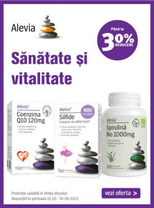 Alevia Pana la 30% Reducere Mai-Iunie