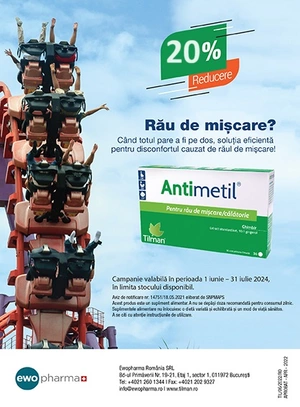 Antimetil 20% Reducere Iunie-Iulie