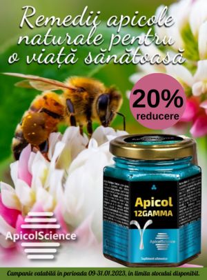 ApicolScience 20% Reducere Ianuarie