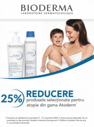 Atoderm 25% Reducere Octombrie 