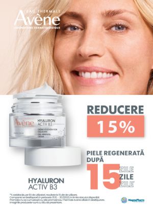 Avene 15% Reducere Octombrie-Noiembrie