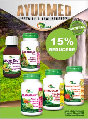 Ayurmed 15% Reducere August