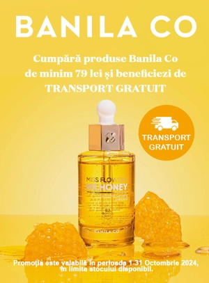 Banila CO Transport Gratuit Octombrie