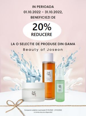 Beauty of Joseon 20% Reducere Octombrie