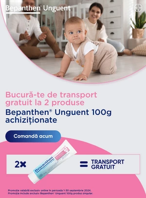 Bepanthen Transport Gratuit Septembrie