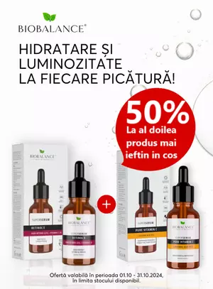 Bio Balance 1+50% Reducere la al doilea