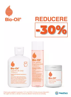 Bio Oil 30% Reducere Mai