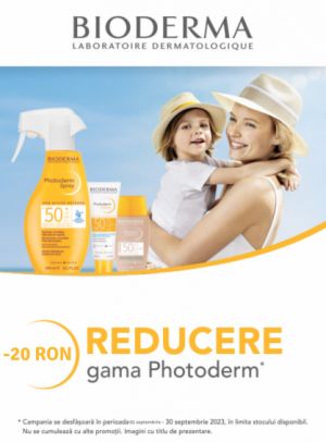 Bioderma Photoderm 20 lei Reducere Septembrie 