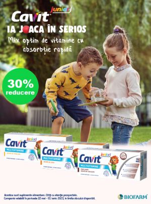 Biofarm Cavit 30% Reducere Ziua Copilului