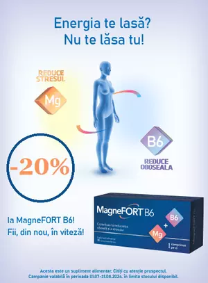 Biofarma Magnefort 20% Reducere Iulie-August