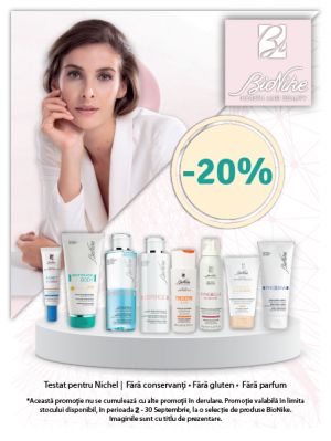 BioNike 20% Reducere Septembrie 