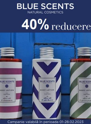 Blue Scents 40% Reducere Februarie