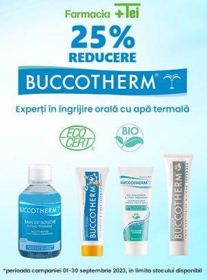 Buccotherm 25% Reducere Septembrie