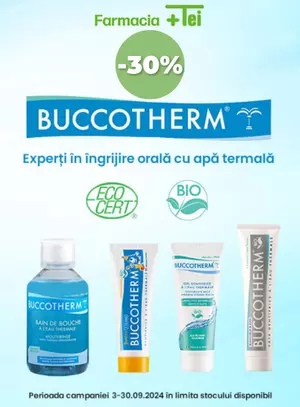 Buccotherm 30% Reducere Septembrie