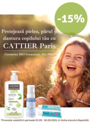 Cattier 15% Reducere Septembrie 