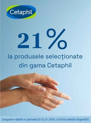 Cetaphil 21% Reducere Iulie