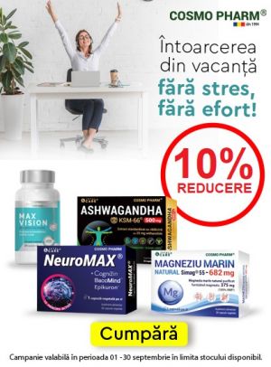 Cosmopharm 10% Reducere Septembrie