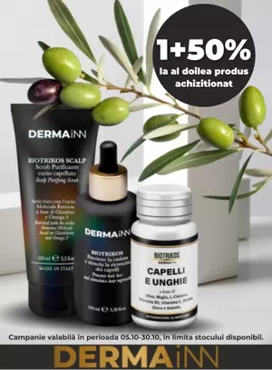 Dermainn 1+50% Reducere la al doilea Octombrie