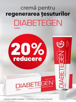 Diabetegen 20% Reducere August
