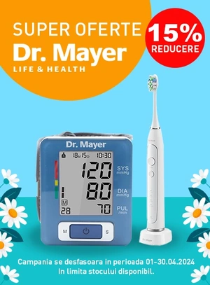 Dr. Mayer 15% Reducere Aprilie