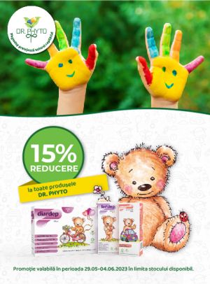 Dr. Phyto 15% Reducere Mai - Iunie