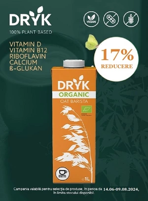 Dryk 17% Reducere Iunie-August