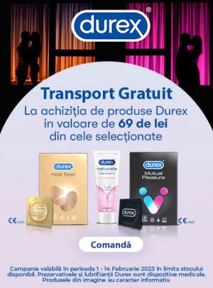 Durex Transport Gratuit Februarie 2023