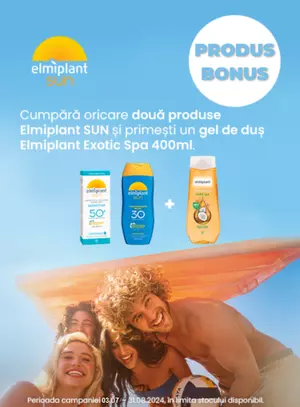 Elmiplant Produs Bonus Iulie-August