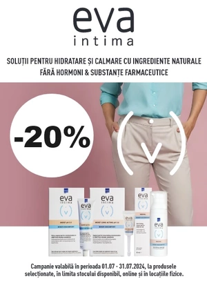 Eva Intima 20% Reducere Iulie