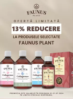Faunus Plant 13% Reducere Iulie