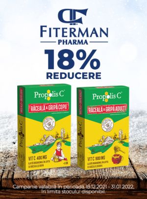 Fiterman 18% Reducere Decembrie - Ianuarie